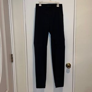 Grey stretch work pants